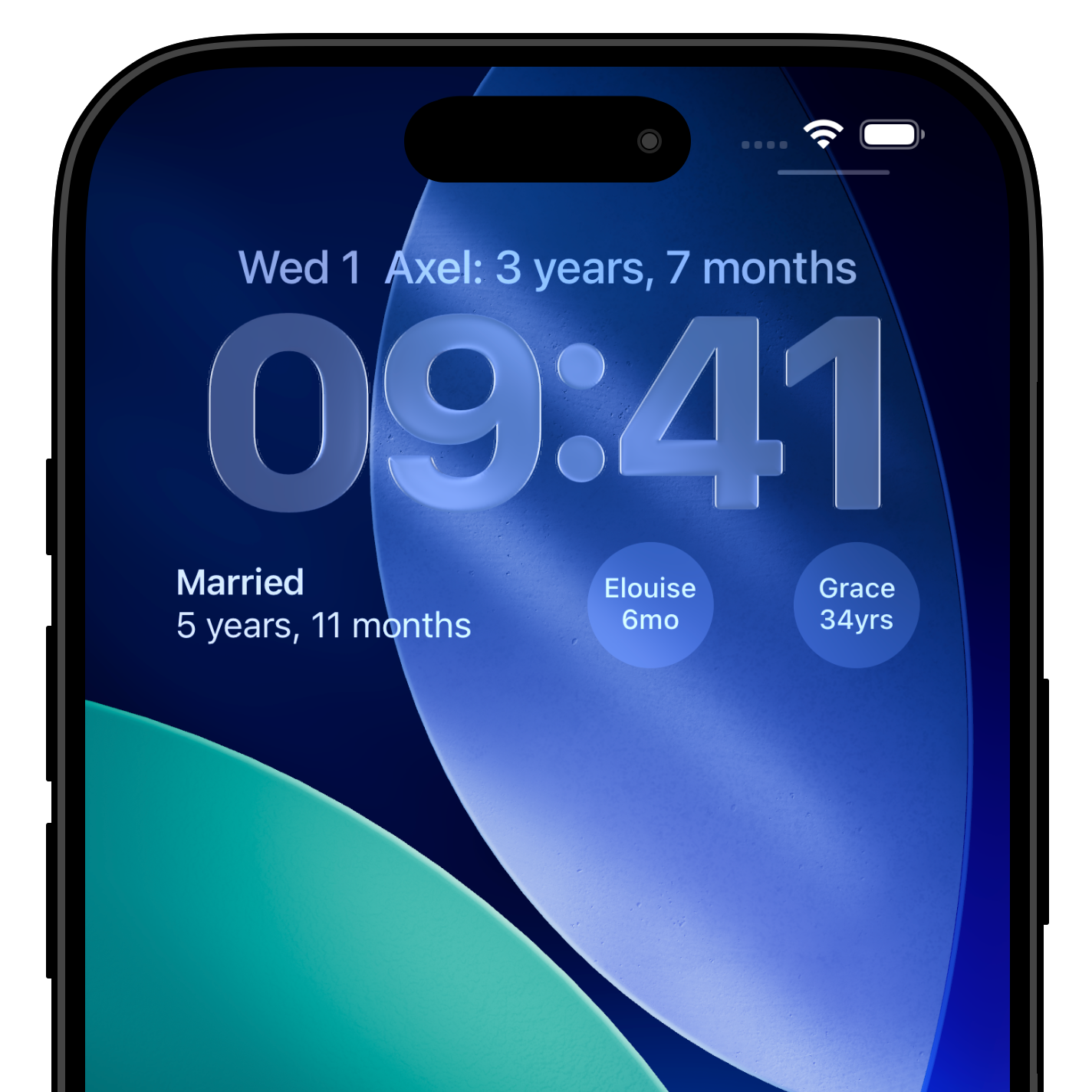 Gammel Lock Screen widgets