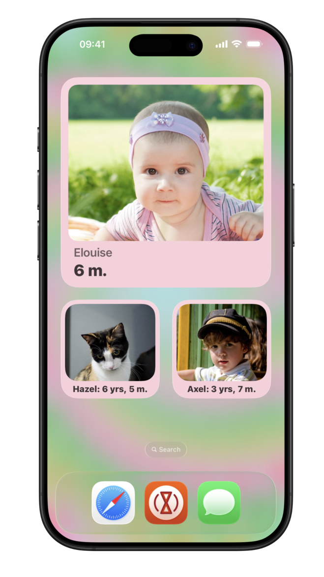 Blush Petal gallery widget theme
