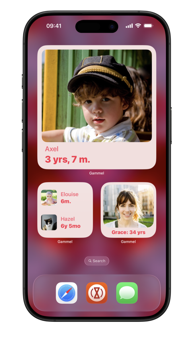 Light Ruby widget theme